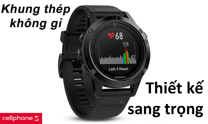 Thiết kế sang trọng làm từ thép không gỉ