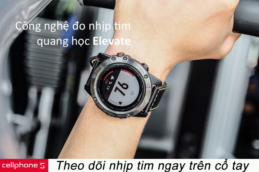 Theo dõi nhịp tim ngay trên cổ tay