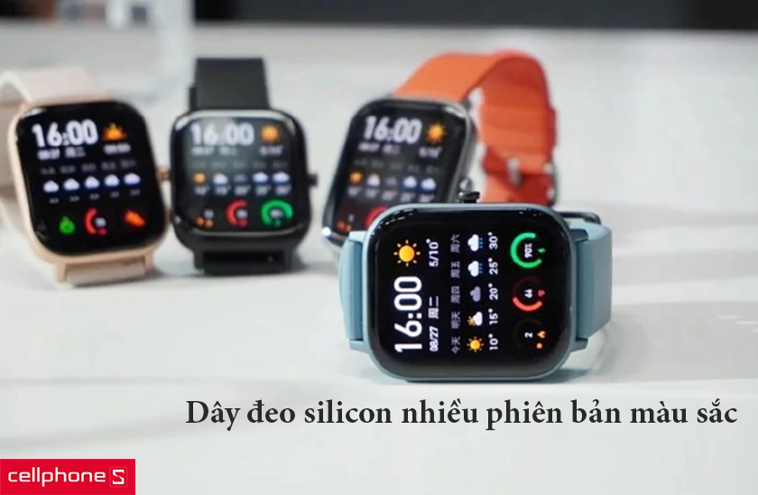 Dây đeo silicon nhiều phiên bản màu sắc