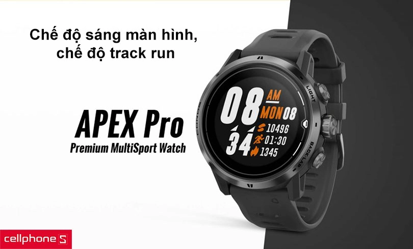 Chế độ sáng màn hình, chế độ track run