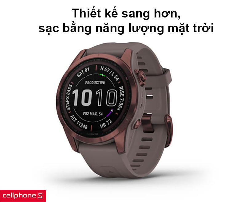 Thiết kế sang hơn, sạc bằng năng lượng mặt trời