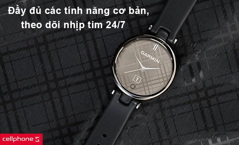 Đầy đủ các tính năng cơ bản, theo dõi nhịp tim 24/7