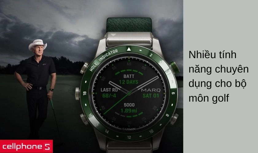 Các tính năng chuyên dụng cho bộ môn Golf