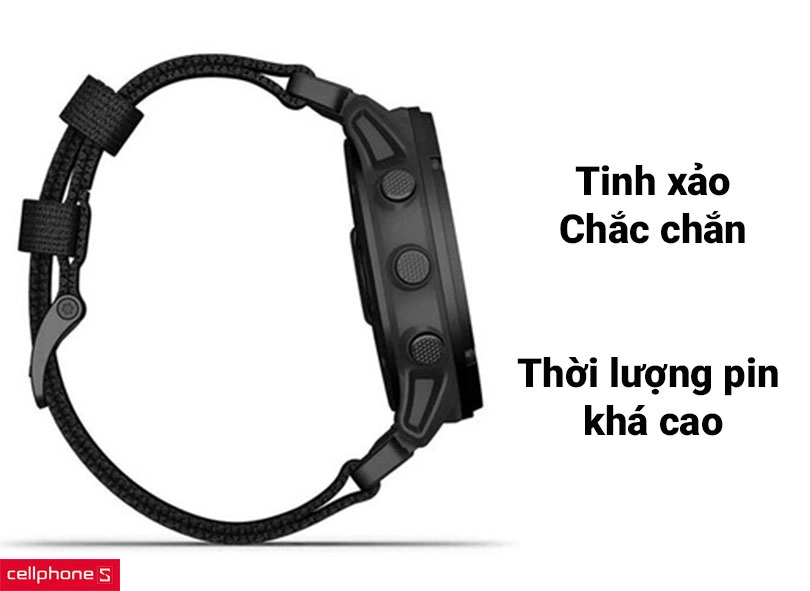 Thiết kế tinh xảo, chắc chắn và cho thời lượng pin khá cao