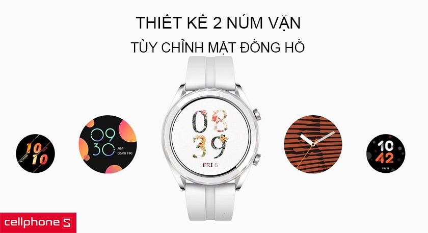  thiết kế 2 núm vặn mang hơi hướng cổ điển