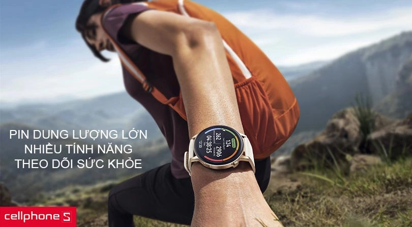 Thời lượng pin sử dụng lâu với khả năng sạc không dây cùng tiện lợi