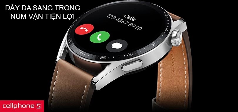 Thiết kế cổ điển với khả năng chống nước 5ATM ấn tượng