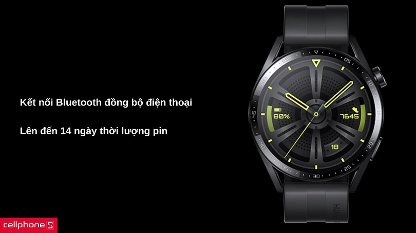 Hỗ trợ nghe gọi, kết nối với thời lượng pin dài