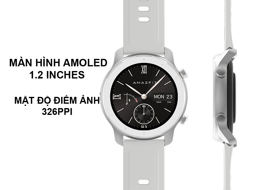 Màn hình AMOLED 1.2 inches cùng chế độ Always On Display tiện dụng