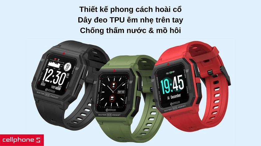 Kiểu dáng hoài cổ nhưng không kém phần bền bỉ và đa chức năng