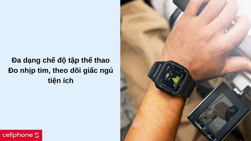 Tăng cường sức khỏe với các chế độ tập luyện thể thao cùng đo nhịp tim 24/24