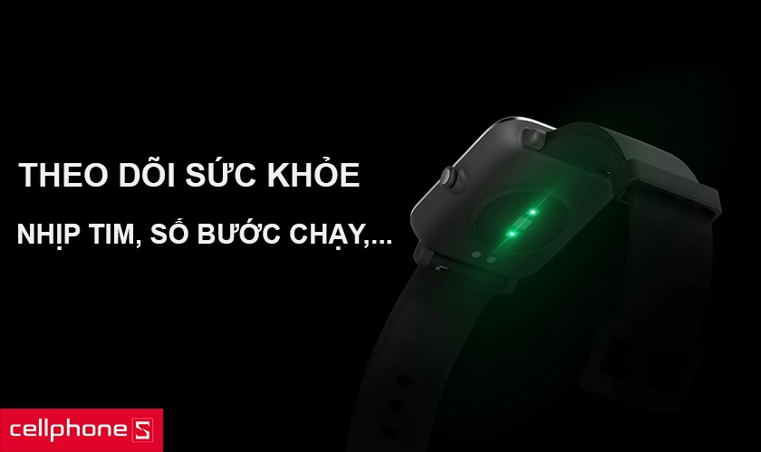Theo dõi sức khỏe, chế độ luyện tập của cơ thể, kết nối với ứng dụng Mifit