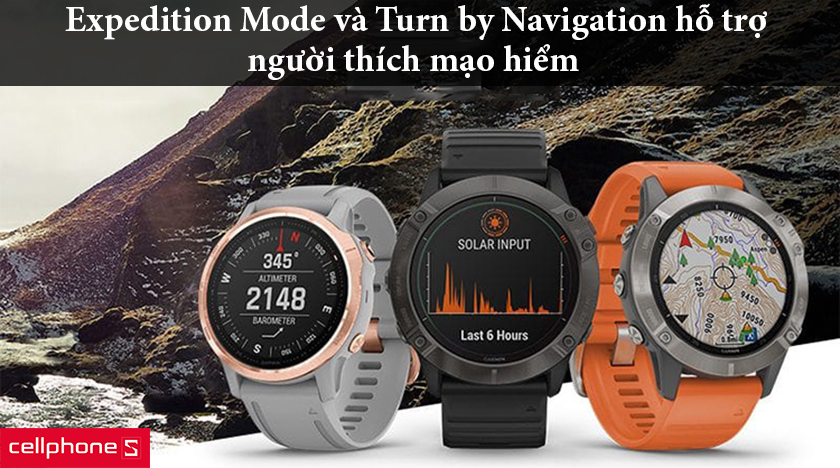 Expedition Mode và Turn by Navigation