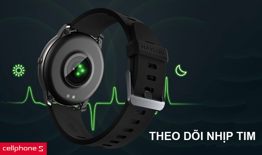 Hỗ trợ theo dõi sức khỏe cùng 12 chế độ tập luyện