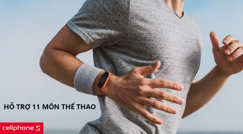Hỗ trợ nhiều tính năng theo dõi sức khỏe: theo dõi sức khỏe, nhịp tim