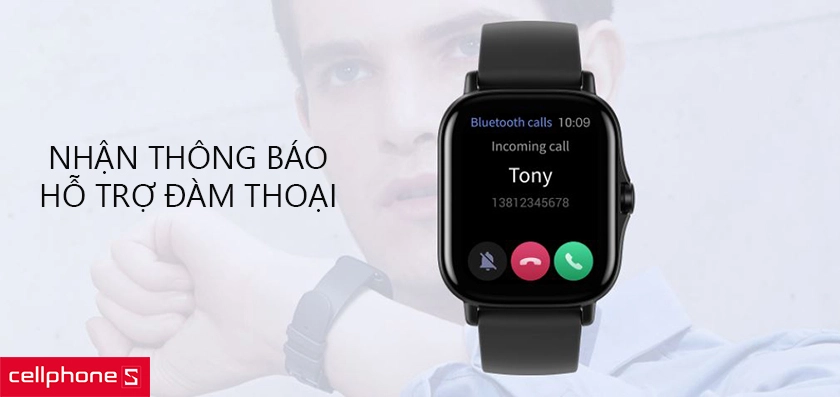 Nhận thông báo, hỗ trợ đàm thoại