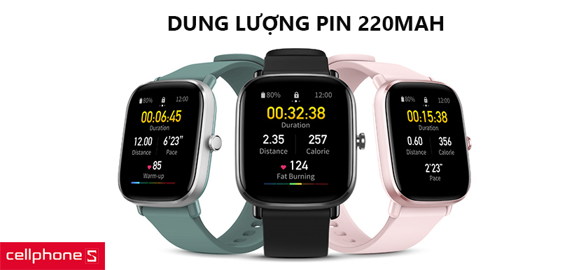 Dung lượng pin lớn, sử dụng tới 14 ngày