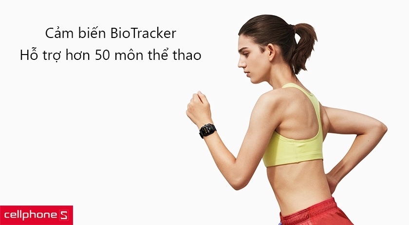 Tích hợp sẵn 12 chế độ thể thao & đo lường sức khỏe cho lối sống năng động