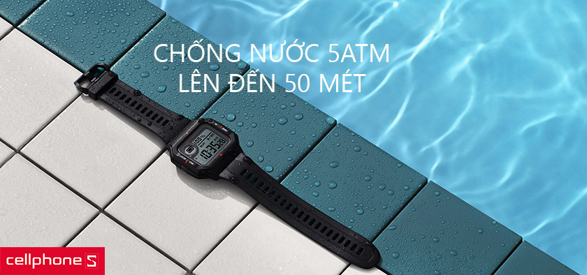 Chống nước 5ATM