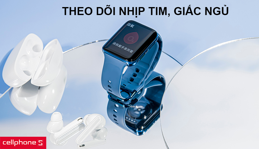 Hỗ trợ GPS cùng nhiều tính năng theo dõi sức khỏe