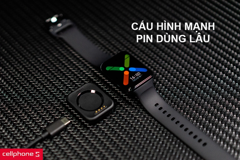 Cấu hình mạnh với chip Qualcomm Snapdragon Wear 4100 và Apollo 4s