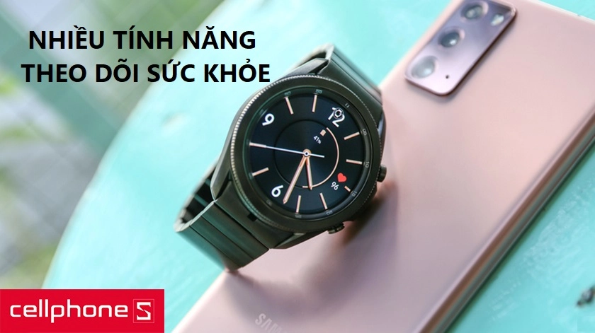 Hỗ trợ nhiều tính năng hiện đại, theo dõi sức khoẻ cực hữu ích