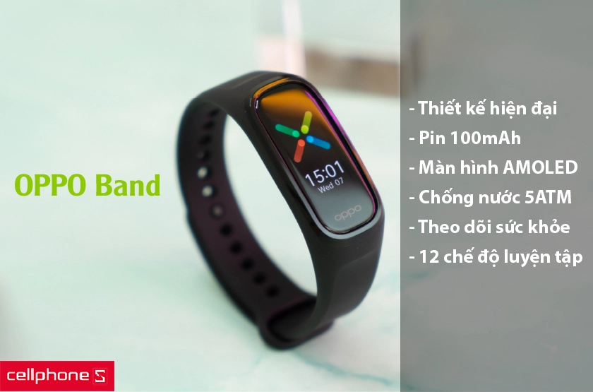 Vòng đeo tay thông minh Oppo Band