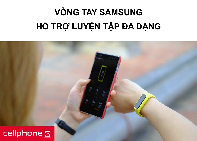 Vòng đeo tay thông minh Samsung