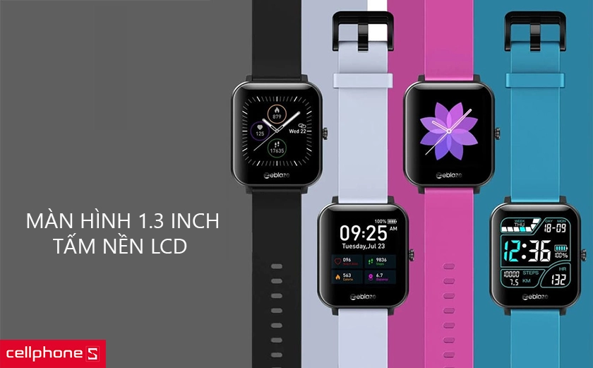 Thiết kế nhỏ gọn, màn hình hiển thị rõ nét