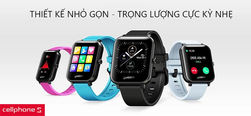 Thiết kế nhỏ gọn, màn hình hiển thị rõ nét