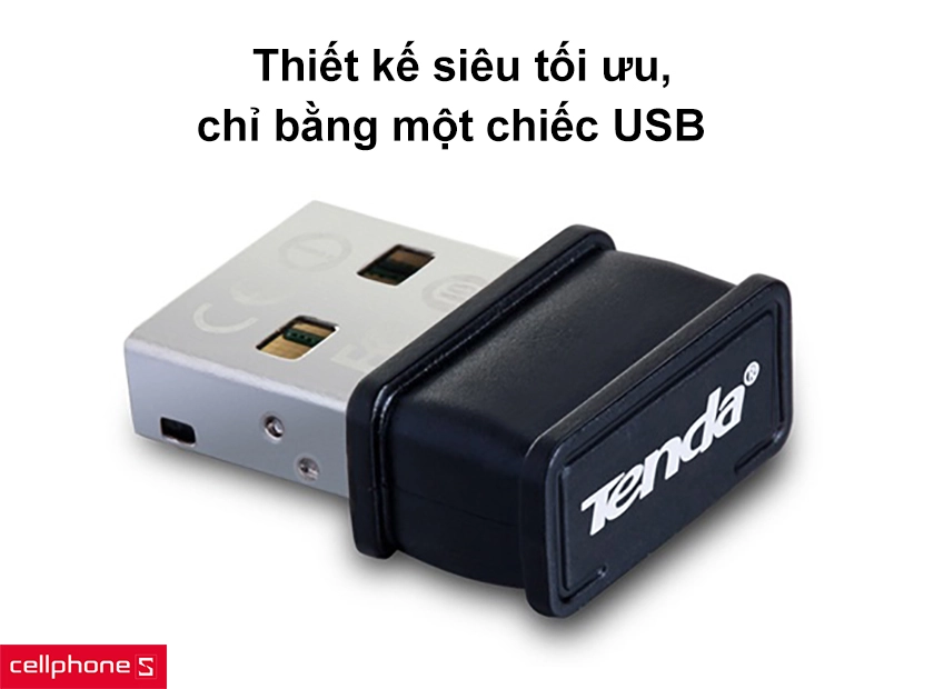 Thiết kế siêu tối ưu, chỉ bằng một chiếc USB
