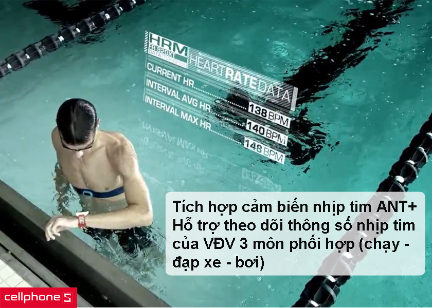 Hỗ trợ các cảm biến và tính năng hữu ích để nâng cấp trải nghiệm tập luyện cho người dùng