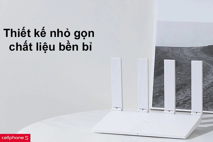 Thiết kế nhỏ gọn chất liệu bền bỉ