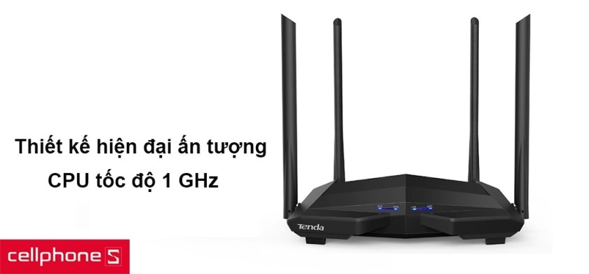 Thiết kế hiện đại ấn tượng, CPU tốc độ 1 GHz