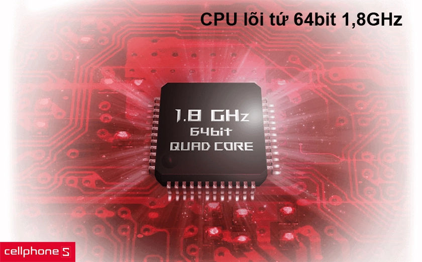 CPU lõi tứ 64bit 1,8GHz