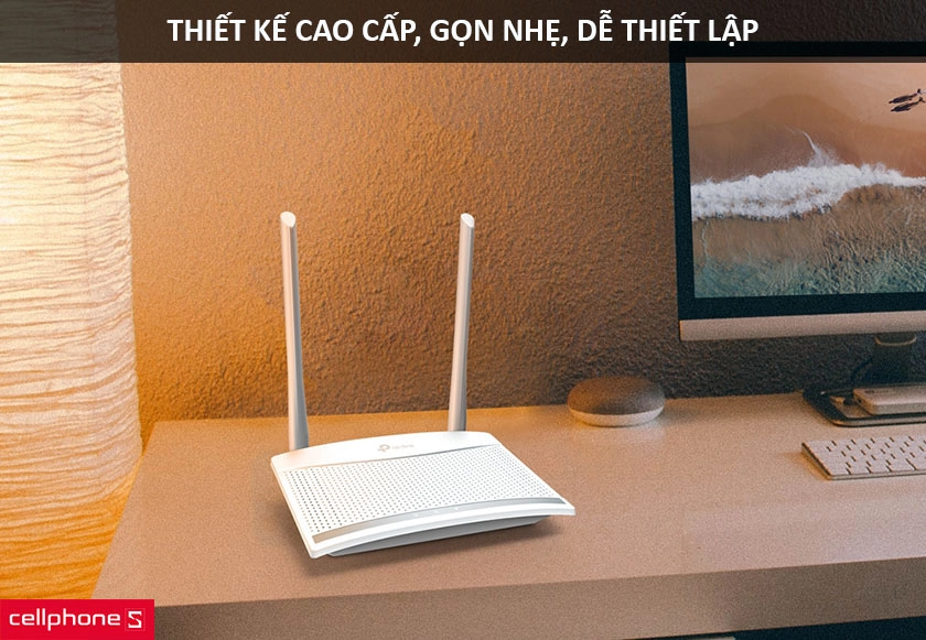 Thiết kế cao cấp, dễ thiết lập