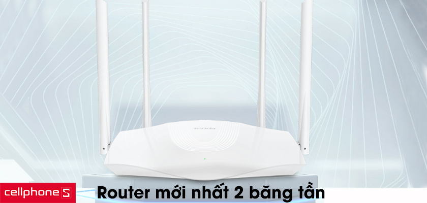 Router mới nhất 2 băng tần cho tốc độ tối đa 1775Mbps