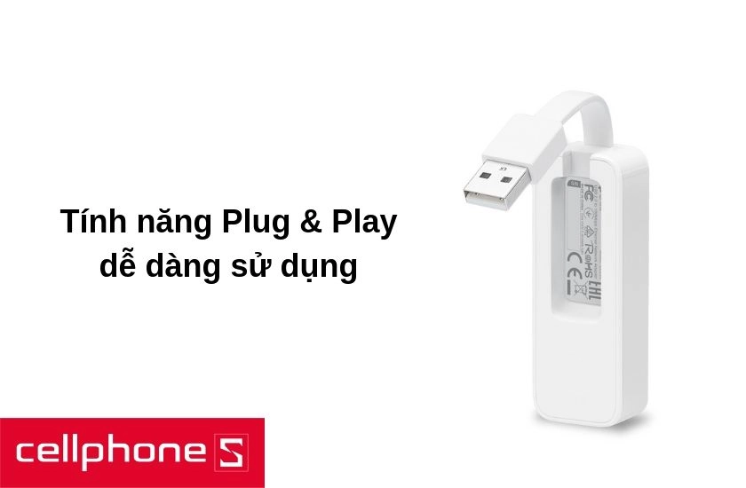 UE200 hỗ trợ tính năng Plug & Play 