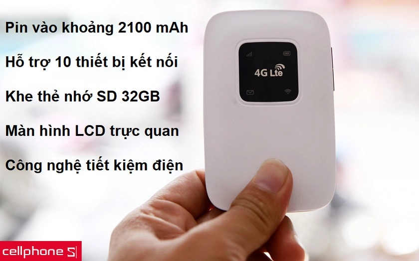 Bộ phát wifi 4G di động không dây - Ảnh 6