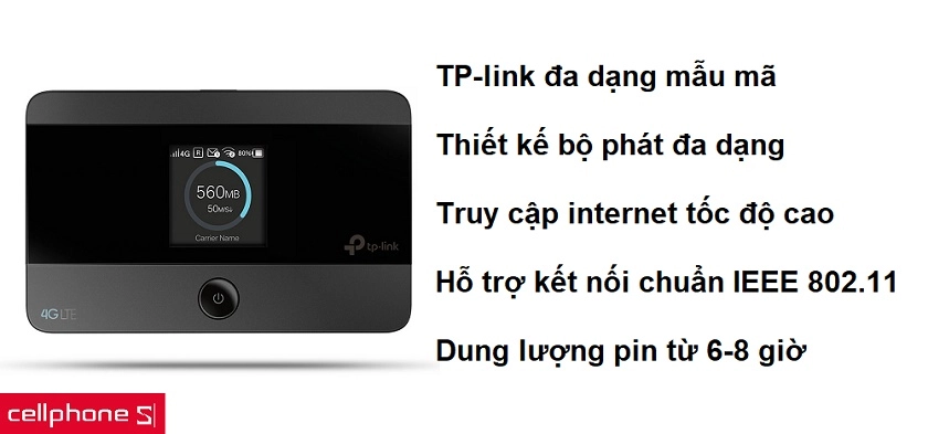Bộ phát wifi 4G di động không dây - Ảnh 7