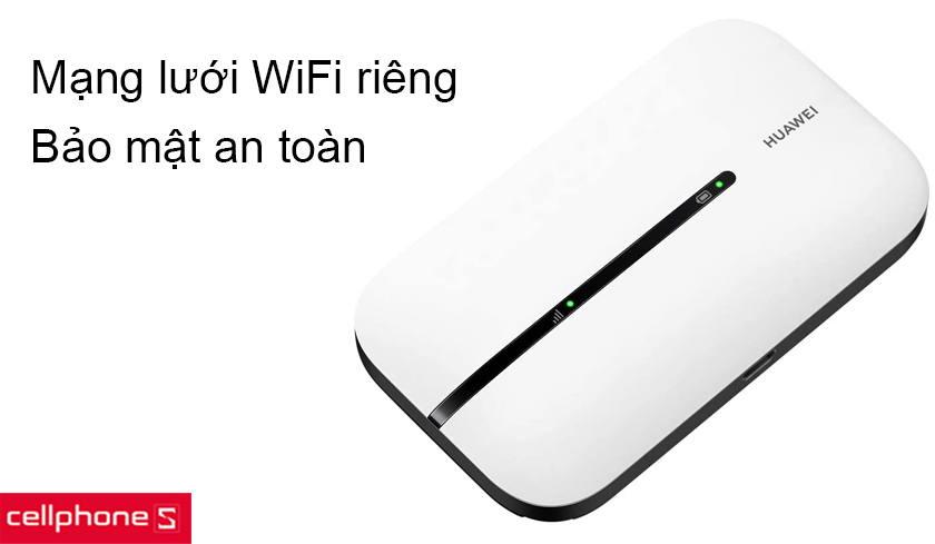 Mạng lưới WiFi riêng biệt giúp đảm bảo an toàn khi kết nối