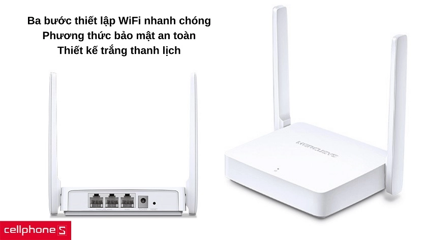 Router WiFi Mercusys MW301R