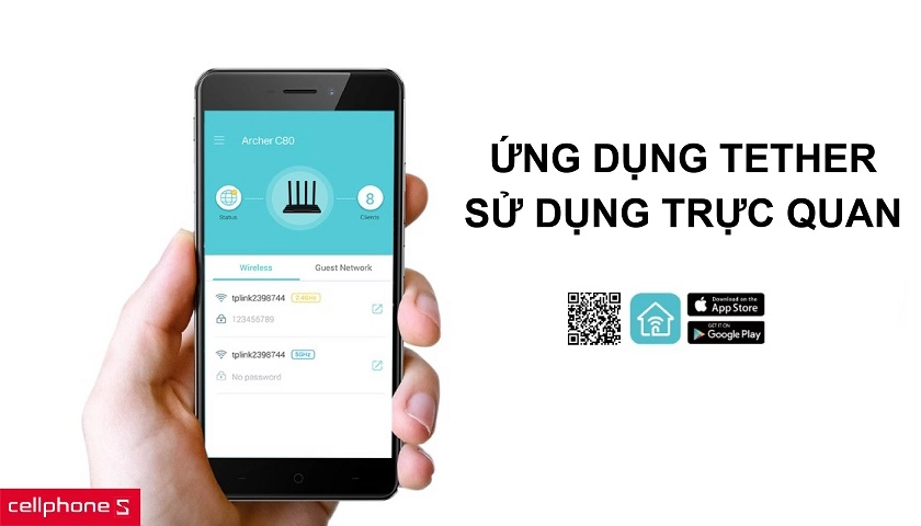 Ứng dụng Tether dễ tải dễ sử dụng cùng việc luôn được cập nhật bảo mật từ xa