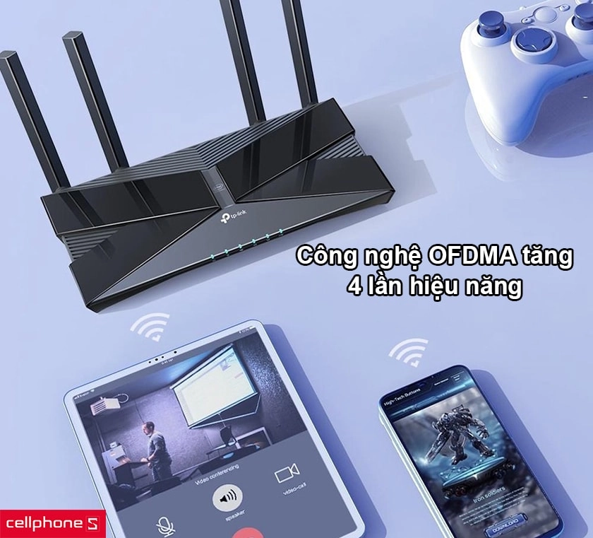 Công nghệ OFDMA tăng hiệu năng, công nghệ Beamforming tạo mạng lưới wifi