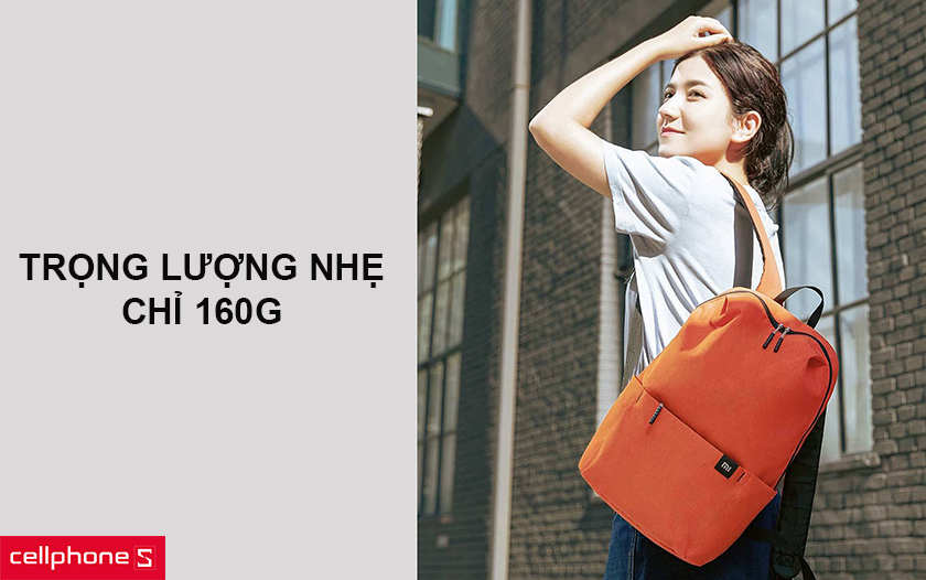 trọng lượng chỉ 160g