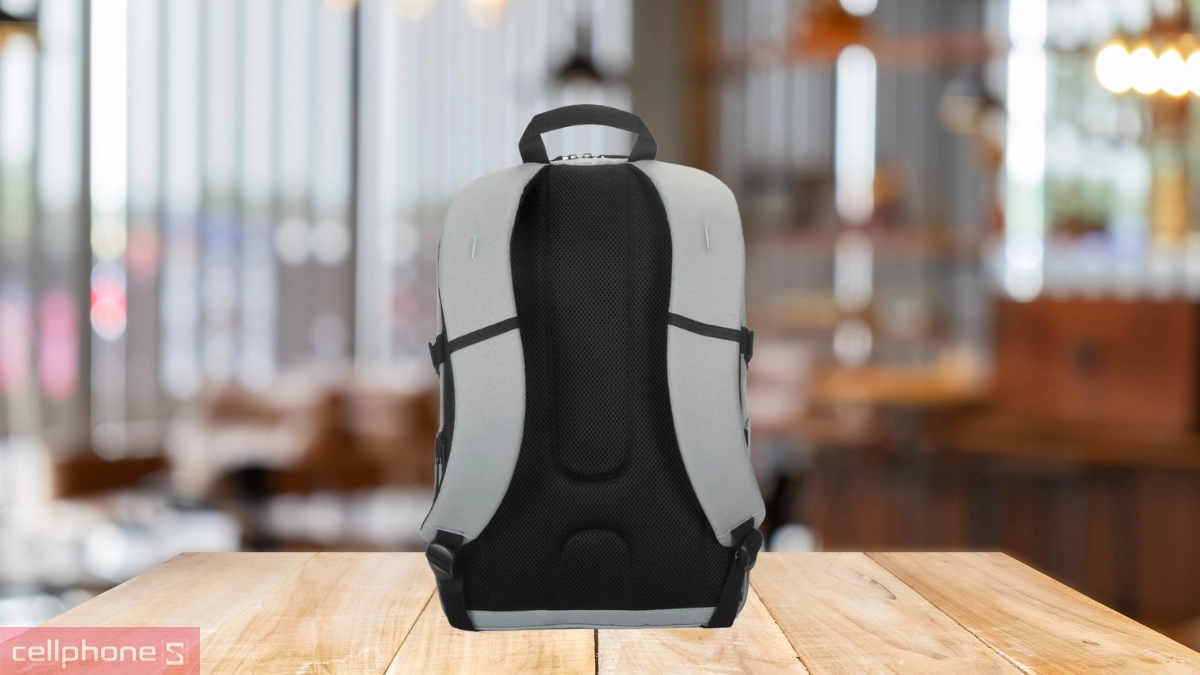 Quai đeo công thái học của Balo laptop Targus Ecosmart Spring backpack 16 inch TBB66104GLR
