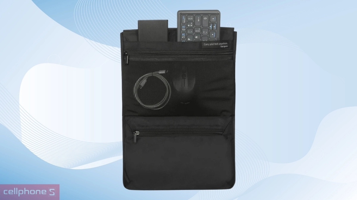 Ngăn đựng đồ tháo rời của Balo laptop Targus WorkEcosmart 16 inch TBB657GL