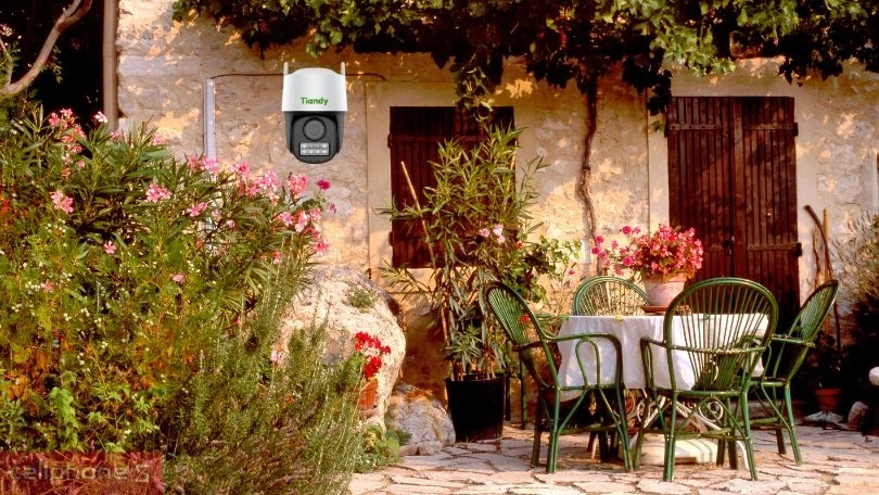 Camera IP ngoài trời 360 độ 3MP Tiandy H333N Fullcolor