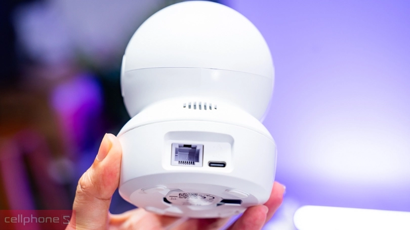 Bộ nhớ Ezviz H6C Pro 2K+ 4MP rộng rãi, lưu trữ an toàn