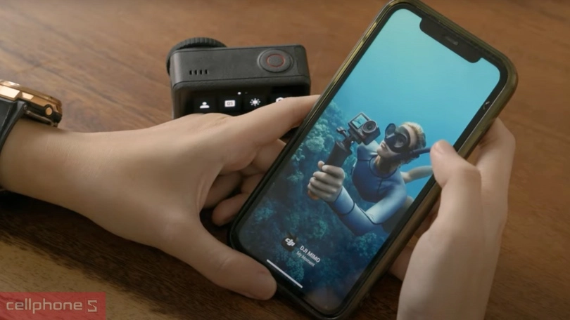 Hướng dẫn kết nối camera hành động DJI Action 6 Standard với điện thoại Hướng dẫn kết nối camera hành động DJI Action 6 Standard với điện thoại